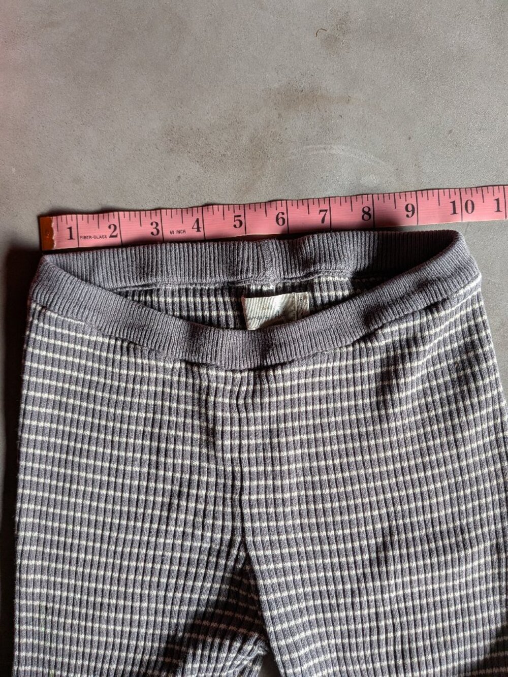 Konges Sløjd Meo Knit Pants - Magnet Houndstooth (Size 7-8Y)